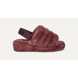 UGG Australia Fluff Yeah Women's Slide Slipper Size 7 Chestnut